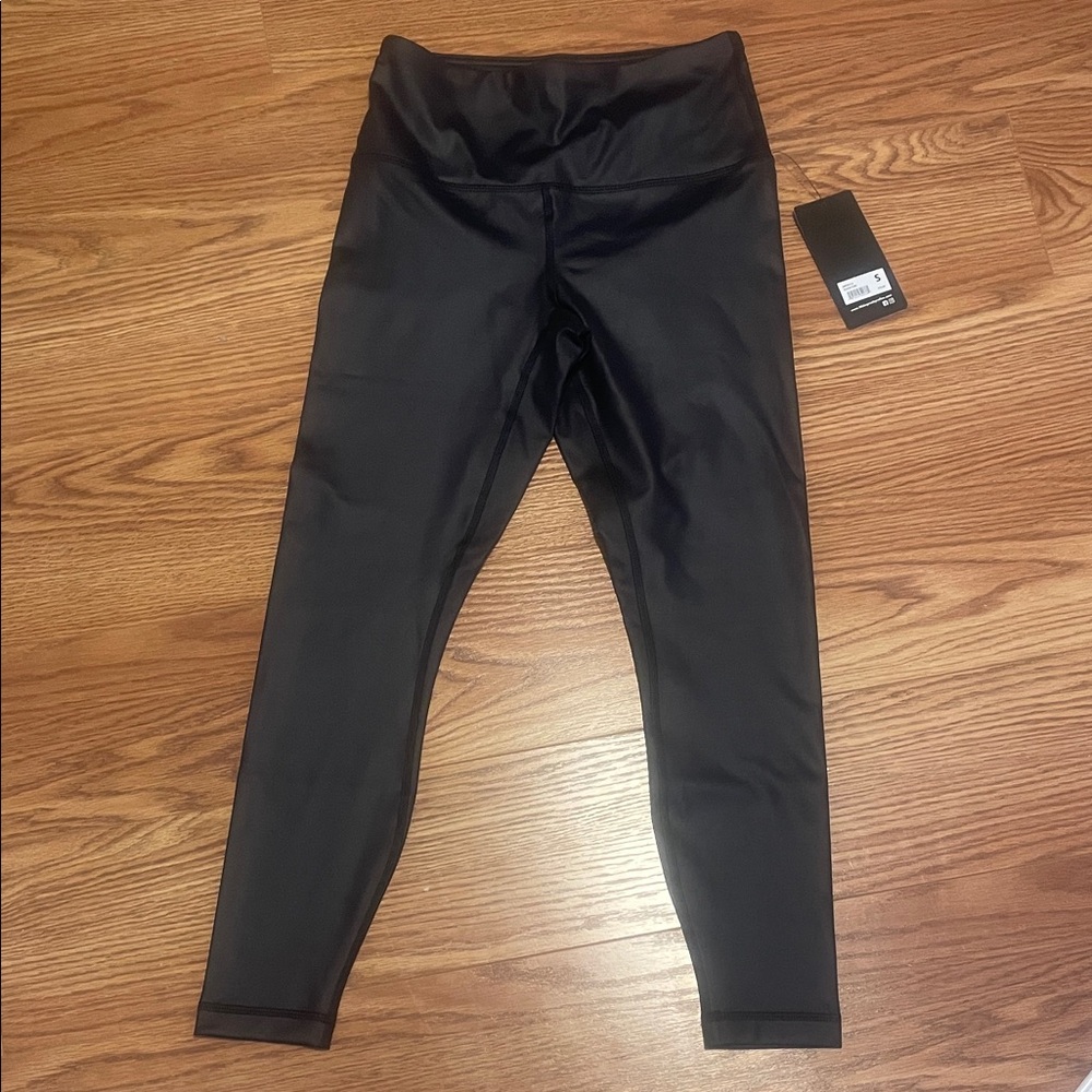 90 Degree By Reflex Faux Leather Leggings
